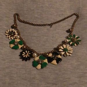 Bloomingdales flower necklace